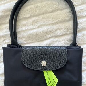 Longchamp Le Pliage large black Tote Bag